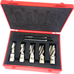 Vires Core Drill Bit Set 6pc 14-22mm