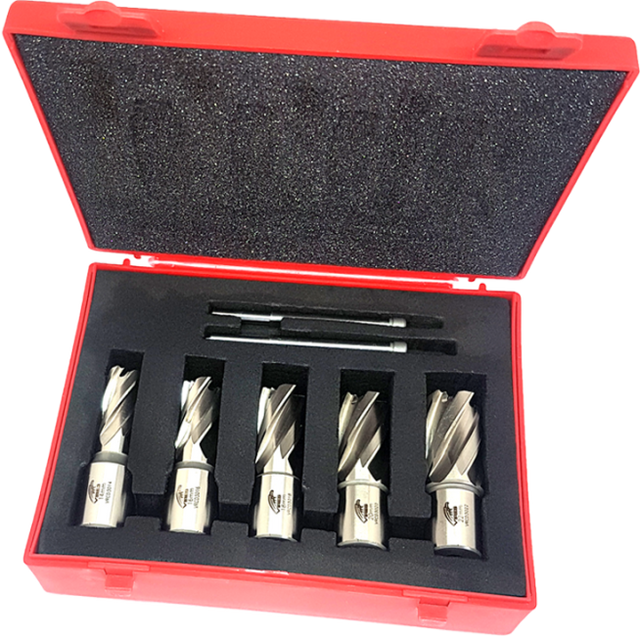 Vires Core Drill Bit Set 6pc 14-22mm