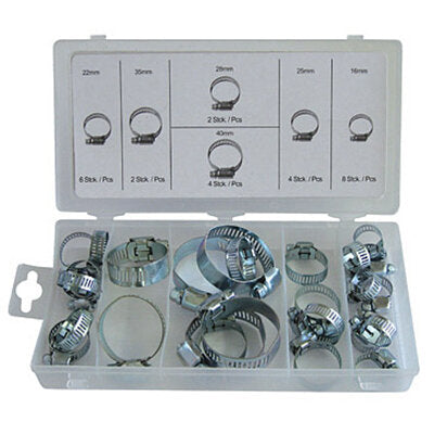 26pce Hose Clamp Assortment