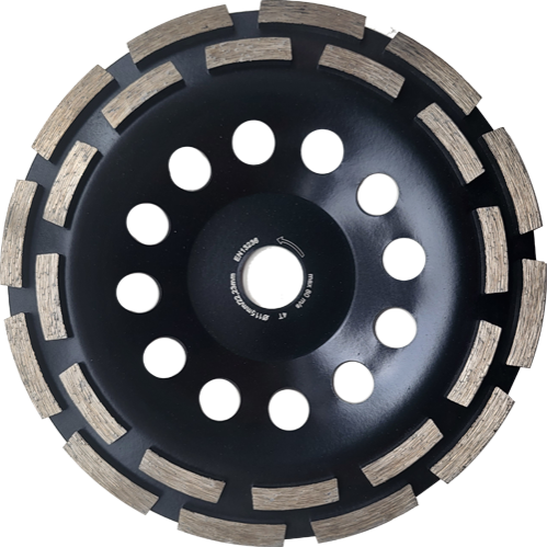 Diamond Cup Grinder Double Row – 115mm