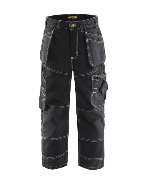BLAKLADER Kids Craftsman Trousers 15461310, Black