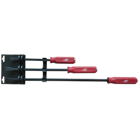 H/D Steel Cap Impact Pry Bar Set 3Pce