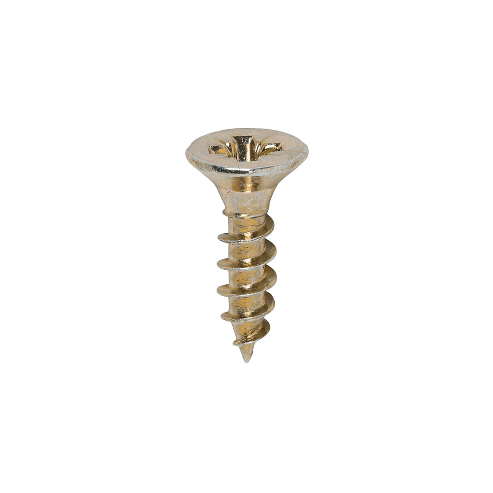 Timco Classic Multi-Purpose Screws - Yellow Countersunk