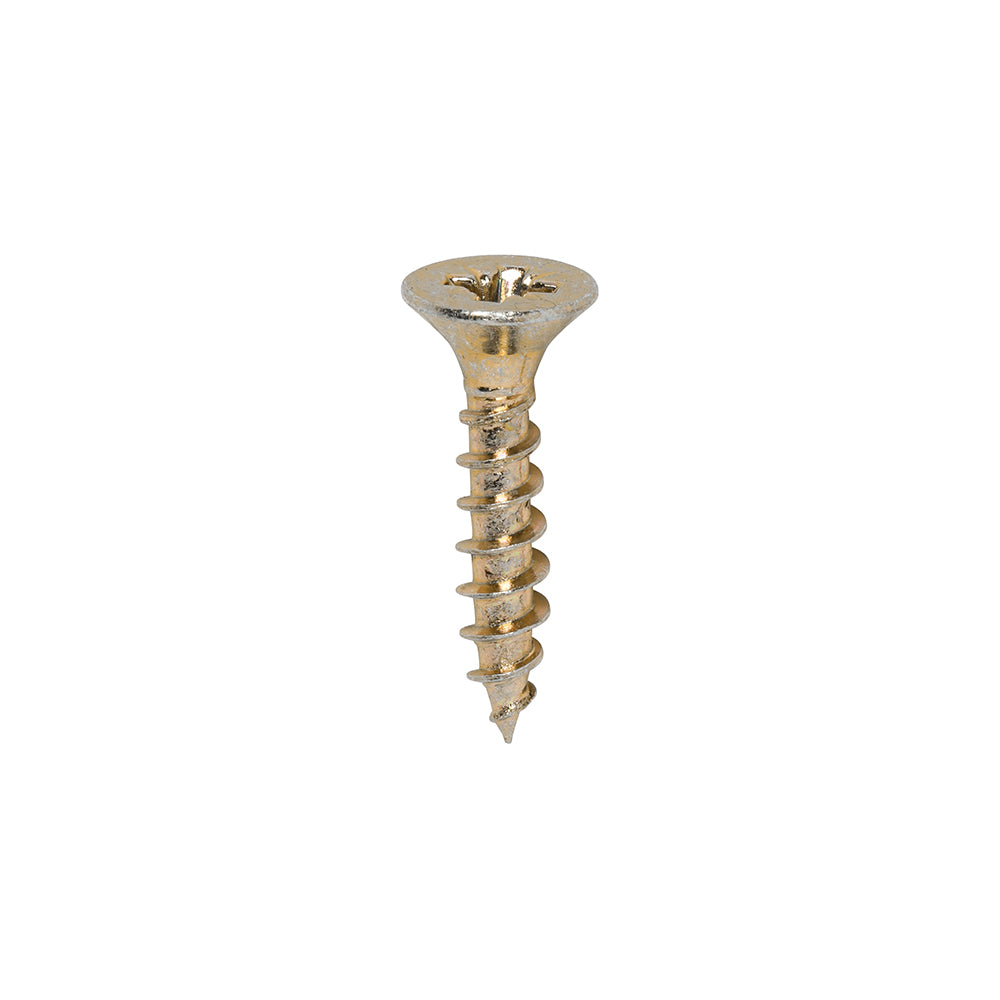Timco Classic Multi-Purpose Screws - Yellow Countersunk
