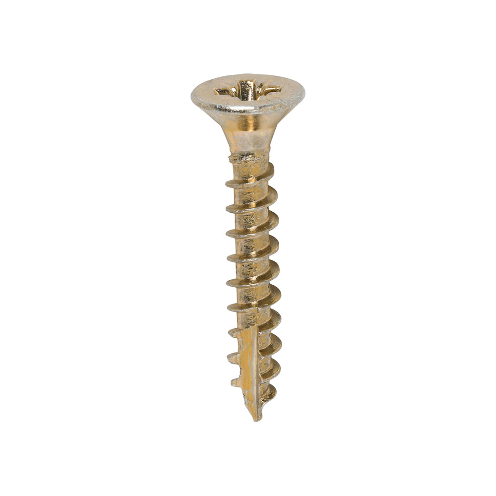 Timco Classic Multi-Purpose Screws - Yellow Countersunk