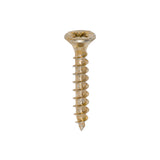 Timco Solo Woodscrews - Yellow Countersunk