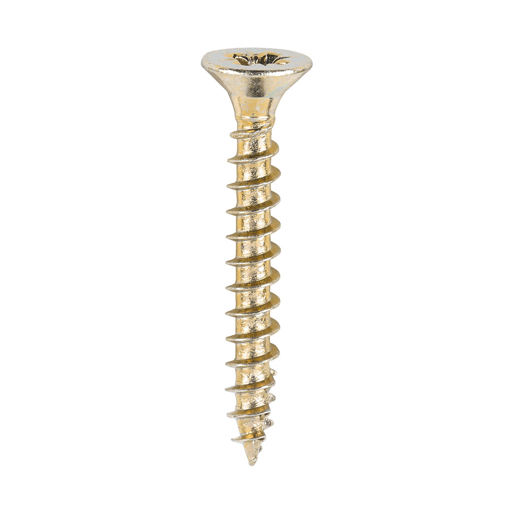 Timco Classic Multi-Purpose Screws - Yellow Countersunk