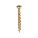 Timco Solo Woodscrews - Yellow Countersunk