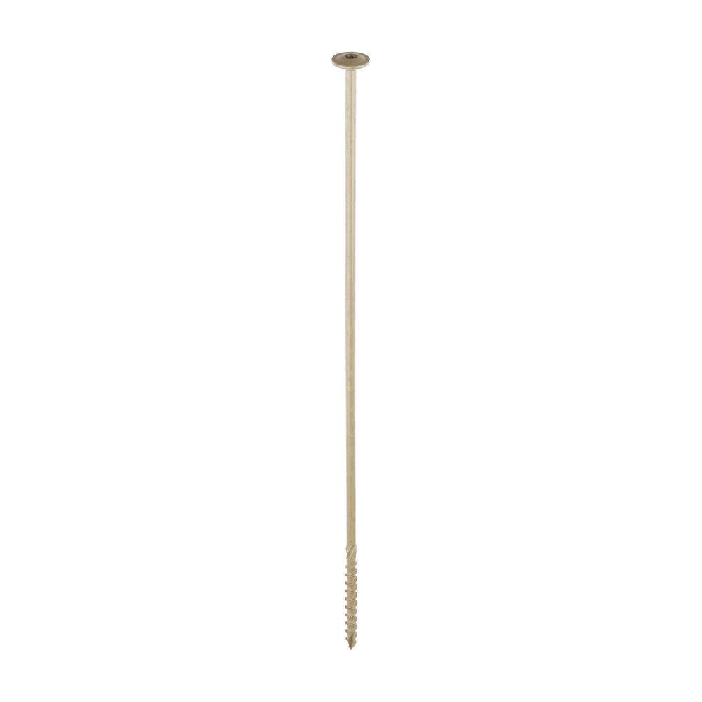Timco In-Dex Timber Screws - Wafer Head Exterior Green