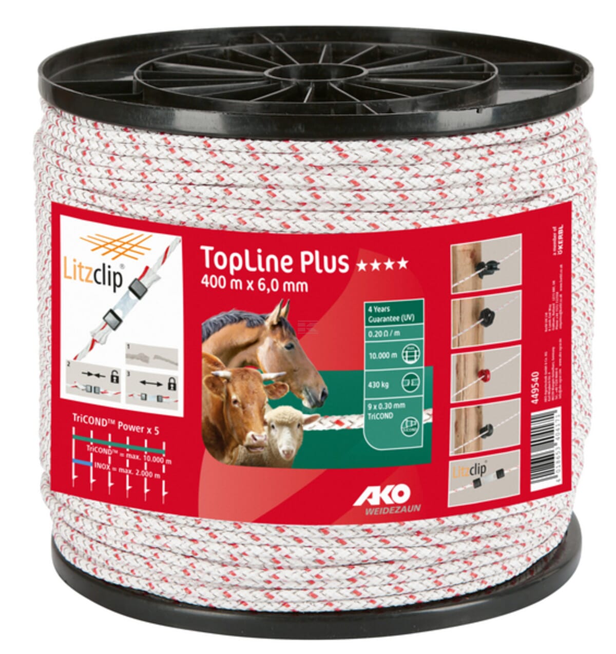 Fencing Rope TopLine+ AKO