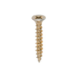 Timco Solo Woodscrews - Yellow Countersunk