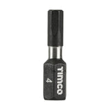 Timco Hex Impact Driver Bit Handy Packs