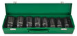 3/4"Dr Deep Impact Socket Set 8pce 22-38mm
