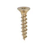 Timco Solo Woodscrews - Yellow Countersunk