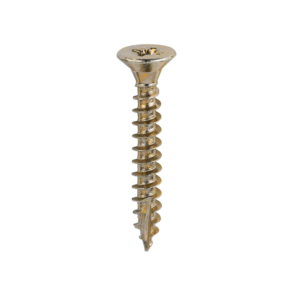 Timco Classic Multi-Purpose Screws - Yellow Countersunk