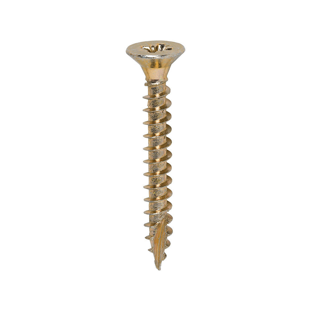 Timco Classic Multi-Purpose Screws - Yellow Countersunk