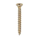 Timco Solo Woodscrews - Yellow Countersunk