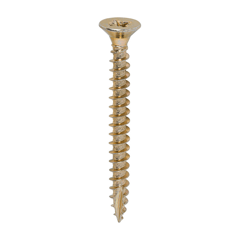 Timco Classic Multi-Purpose Screws - Yellow Countersunk