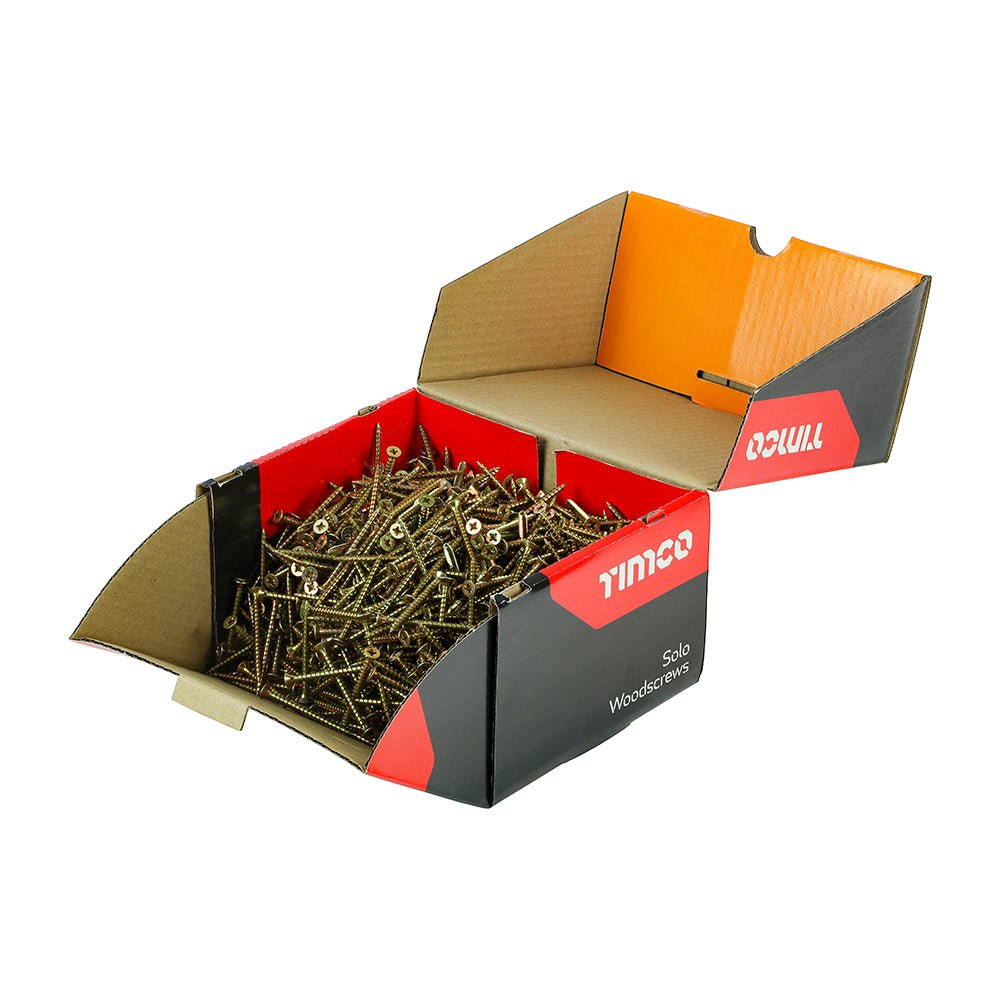 Timco Solo Woodscrew - Yellow - Industry Pack