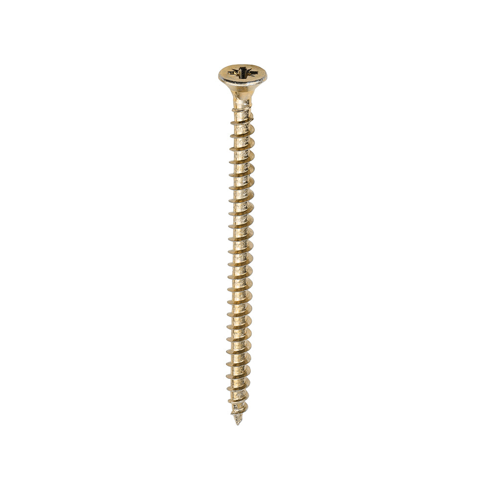 Timco Solo Woodscrews - Yellow Countersunk