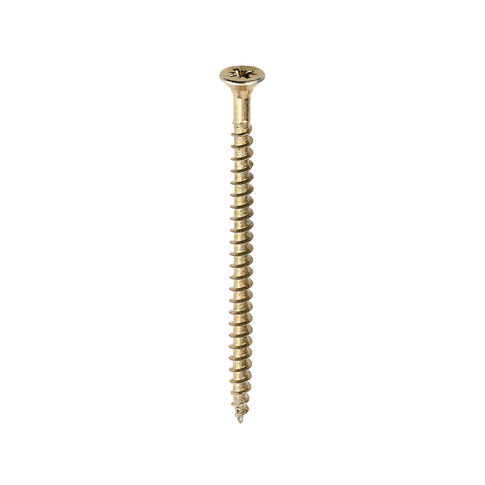 Timco Solo Woodscrews - Yellow Countersunk