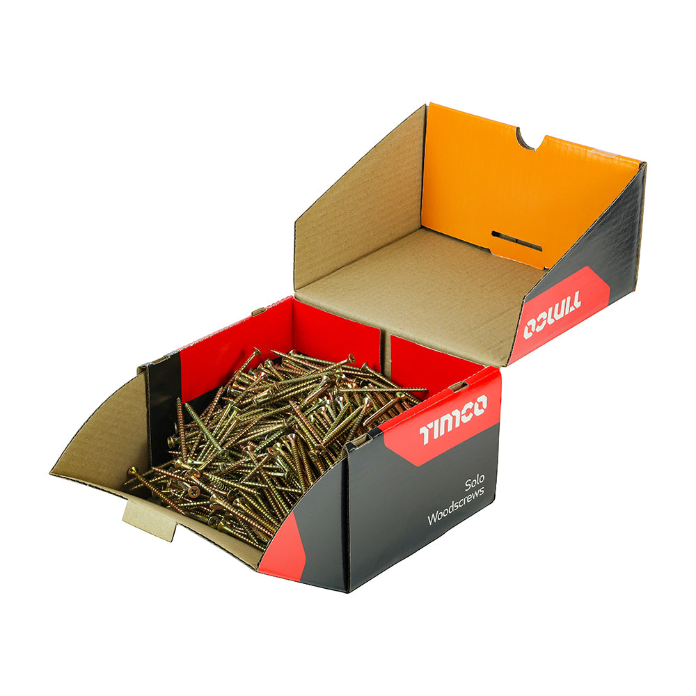 Timco Solo Woodscrew - Yellow - Industry Pack