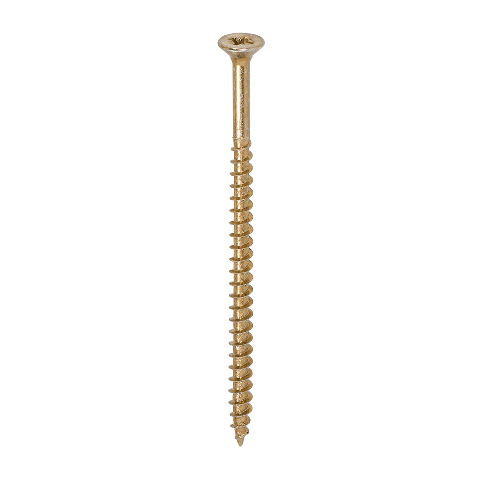 Timco Solo Woodscrews - Yellow Countersunk