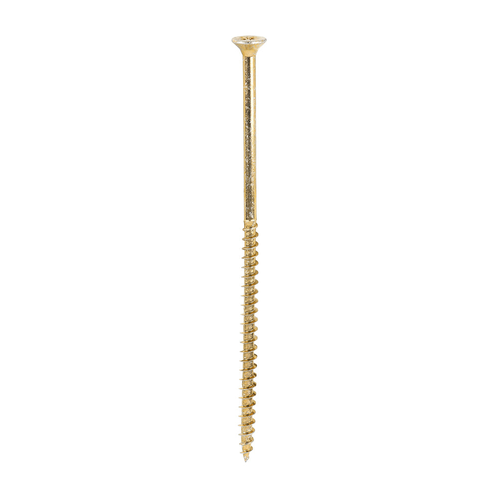 Timco Solo Woodscrews - Yellow Countersunk