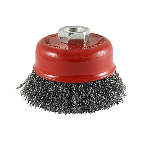 Timco Crimped Steel Wire Cup Brush