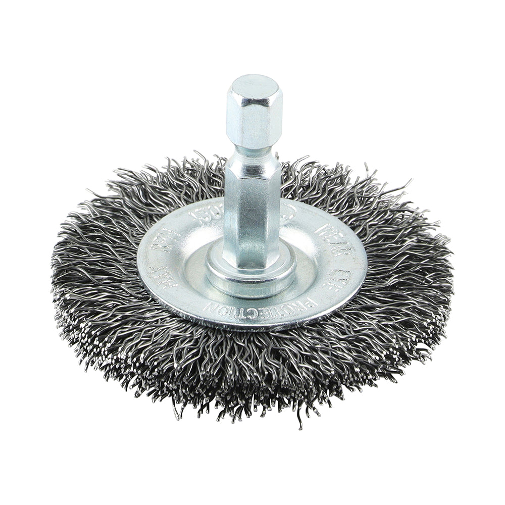 Timco Crimped Steel Wire Wheel Brush