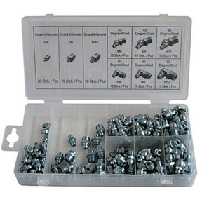 110pce Grease Nipple Assortment