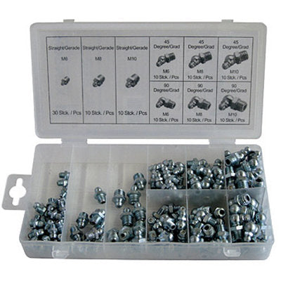 110pce Grease Nipple Assortment