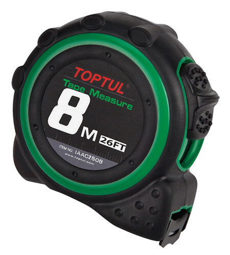 Measuring Tape 8m/27ft x 25mm (Toptul)