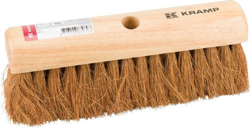 Platform broom coco fibre bristle