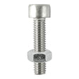Timco Cap Socket Screw & Nut - Stainless Steel