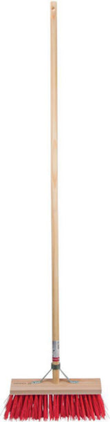 Broom synthetic with handle