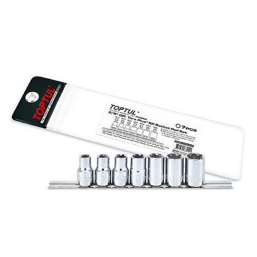 7PCS3/8"DrTROXPlusEP Socket Rail SetEP10-EP20