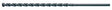 RUKO x -Long Masonary Bit 8 x 400mm