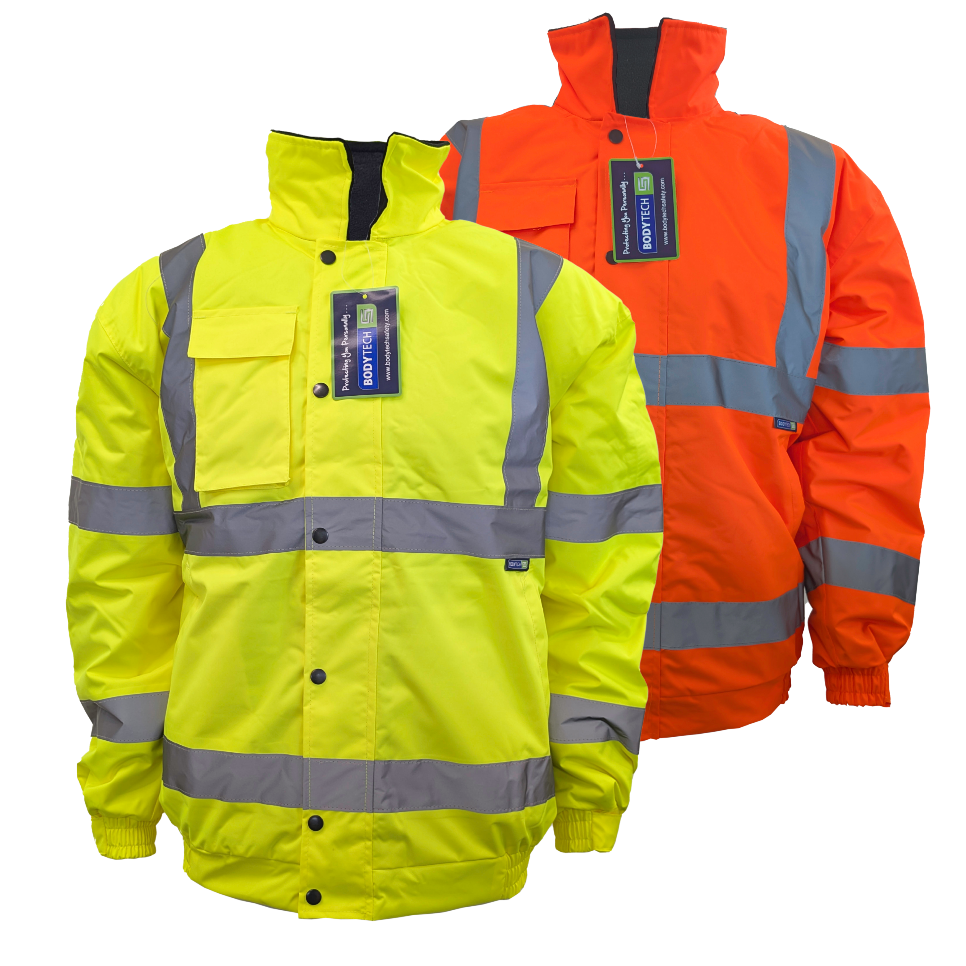 Hi Vis Bomber Jacket
