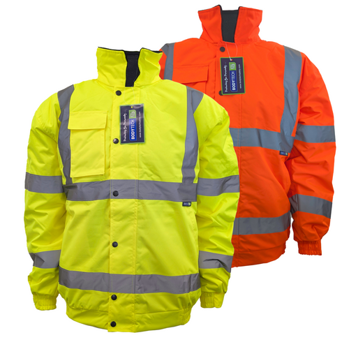 Hi Vis Bomber Jacket