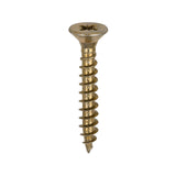 Timco Solo Woodscrews - Yellow Countersunk