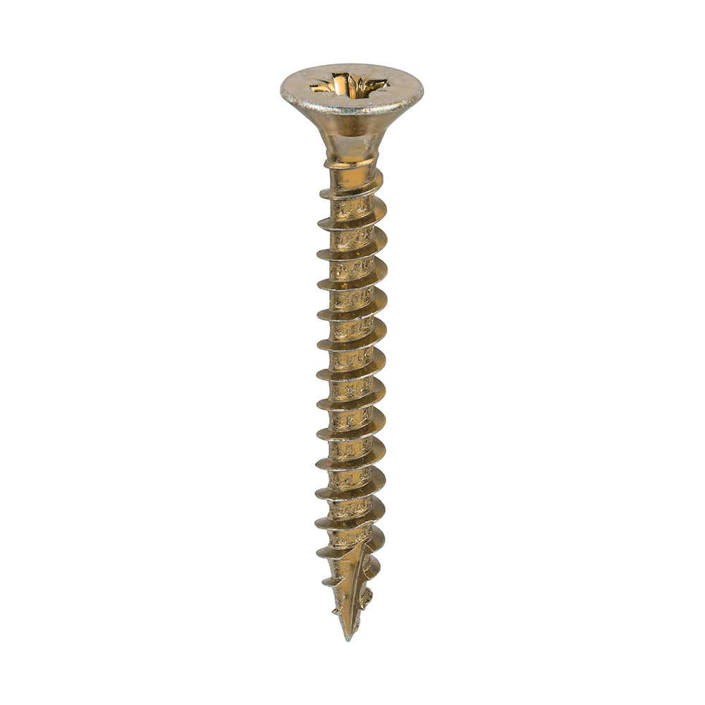Timco Classic Multi-Purpose Screws - Yellow Countersunk