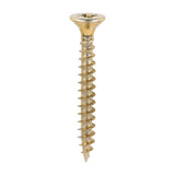 Timco Solo Woodscrews - Yellow Countersunk