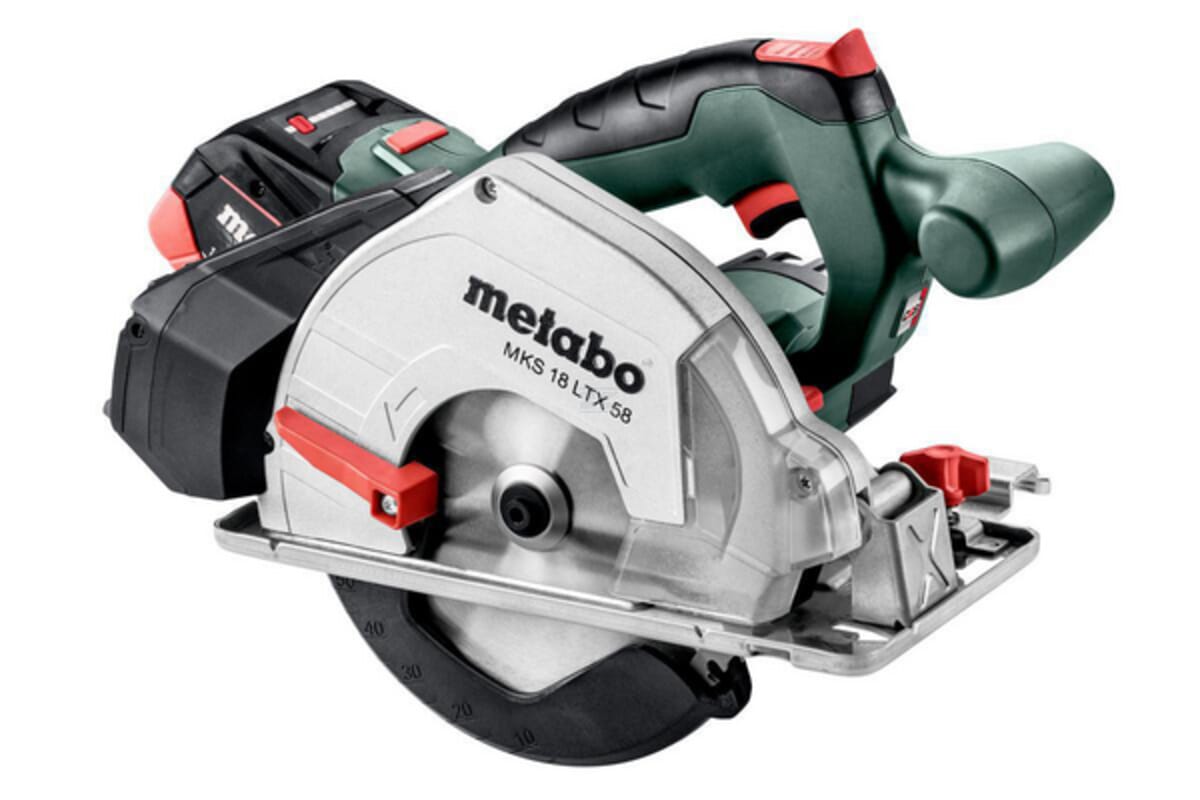 Metabo MKS 18 LTX 58 battery-powered circular saw 18V