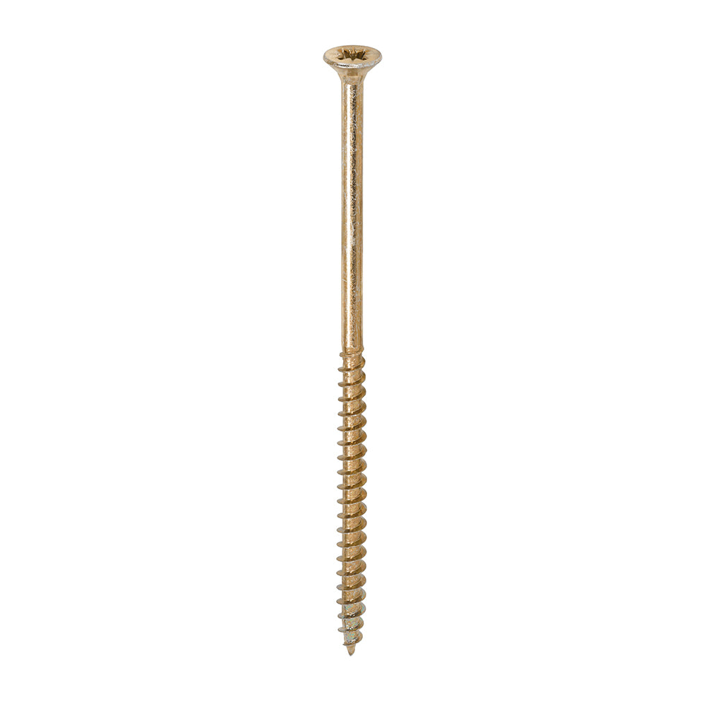 Timco Solo Woodscrews - Yellow Countersunk