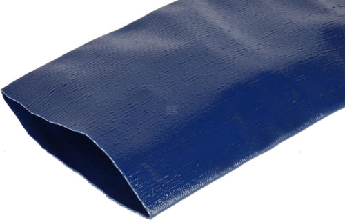 PVC pressure hose Layflat blue