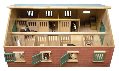 Kids Globe 610595 Horse Stable 1:24