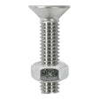 Timco Countersunk Socket Screw & Nut - Stainless Steel