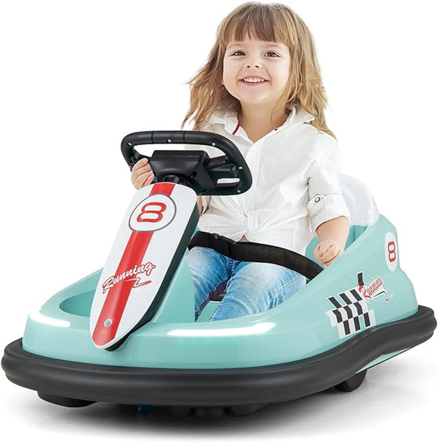 BumperBoo 6V Bumper Car Green
