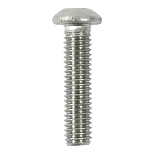 Timco Button Socket Screw -  Stainless Steel
